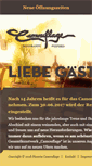 Mobile Screenshot of pizzeria-camouflage.de